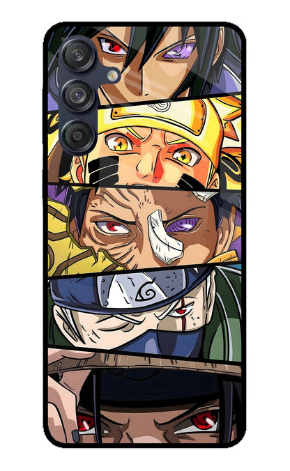 Naruto Character Samsung M55 5G Back Cover