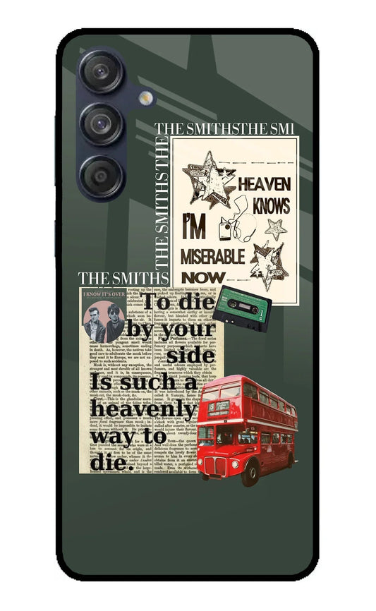 The Smiths Samsung M55 5G Glass Case
