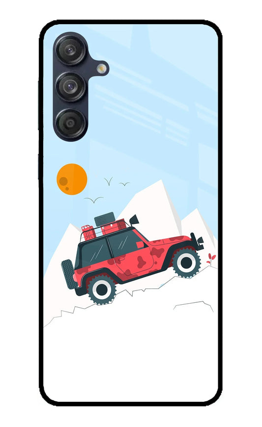 Mountain Trail Beast Samsung M55 5G Glass Case