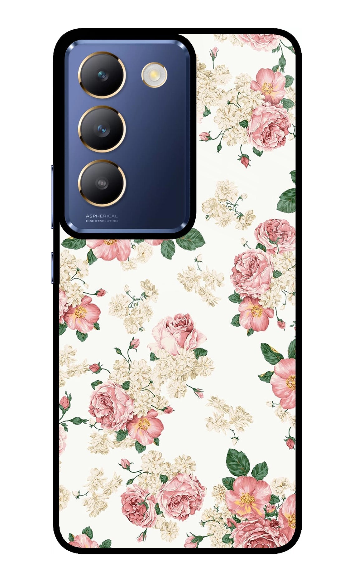 Flowers Vivo Y200E 5G/T3 5G Back Cover