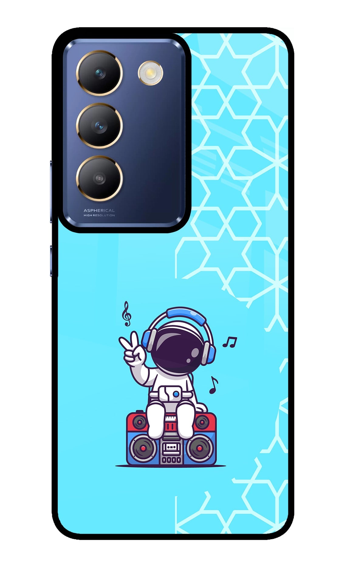Cute Astronaut Chilling Vivo Y200E 5G/T3 5G Back Cover