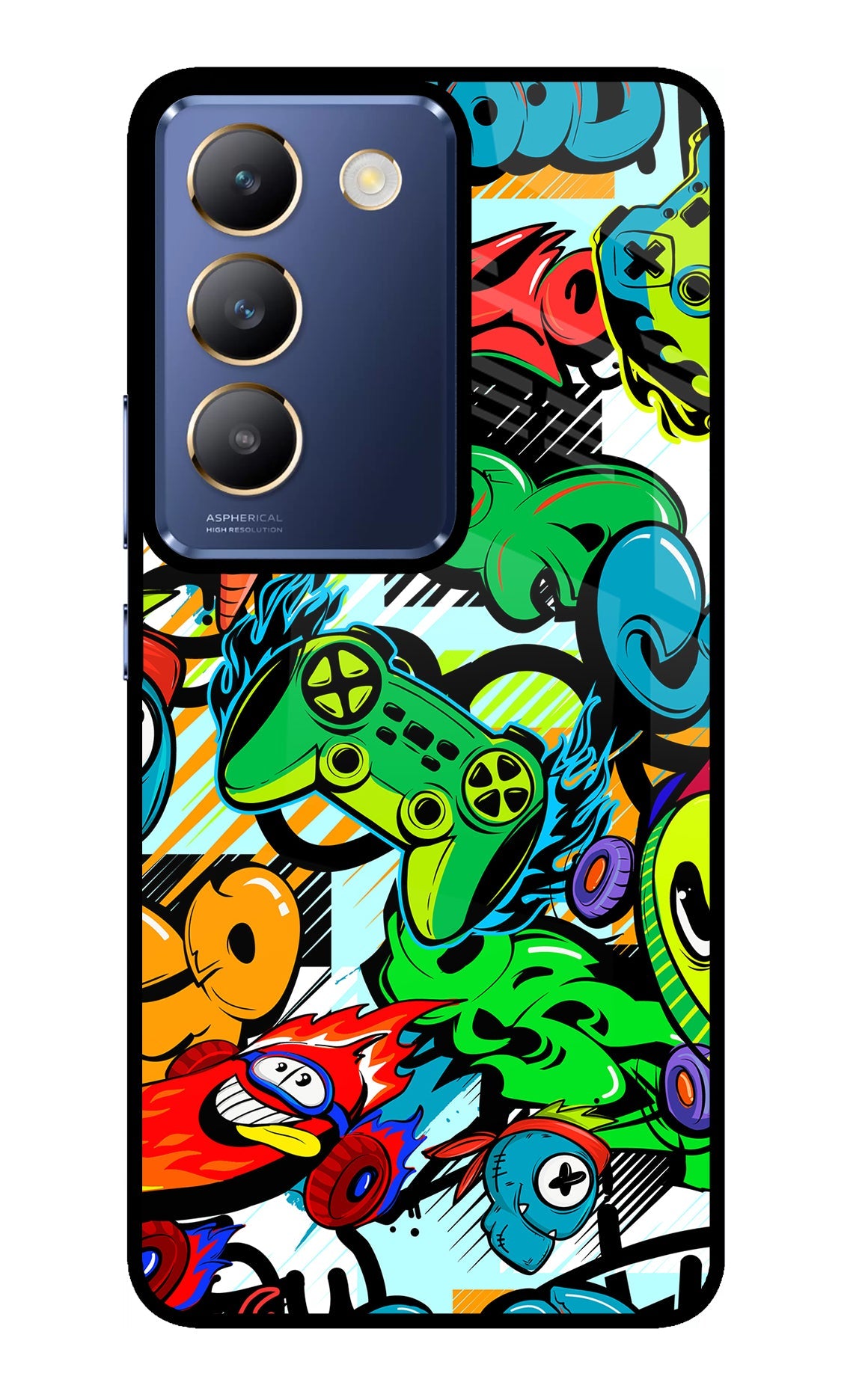 Game Doodle Vivo Y200E 5G/T3 5G Back Cover
