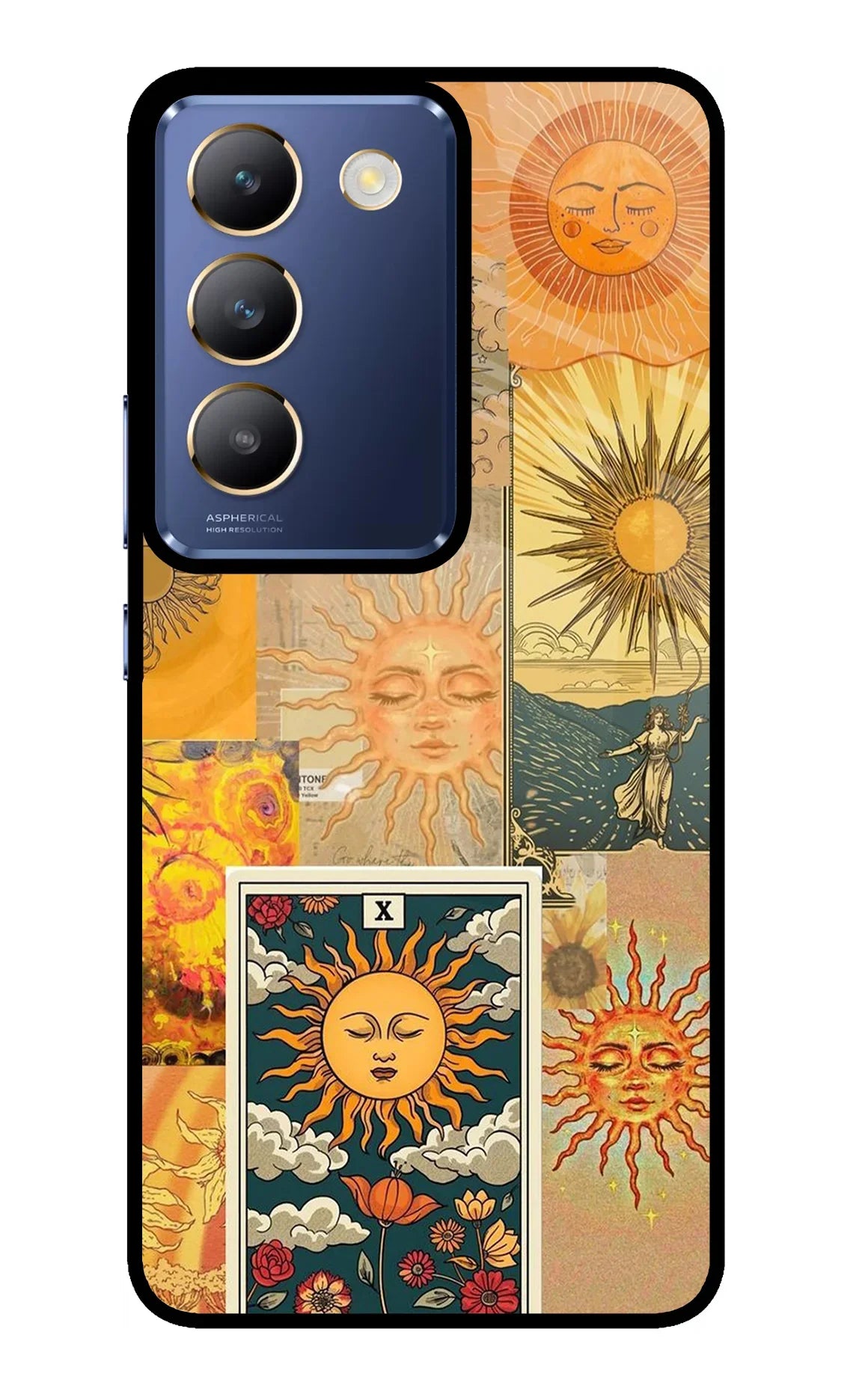 Sun Vivo Y200E 5G/T3 5G Glass Case