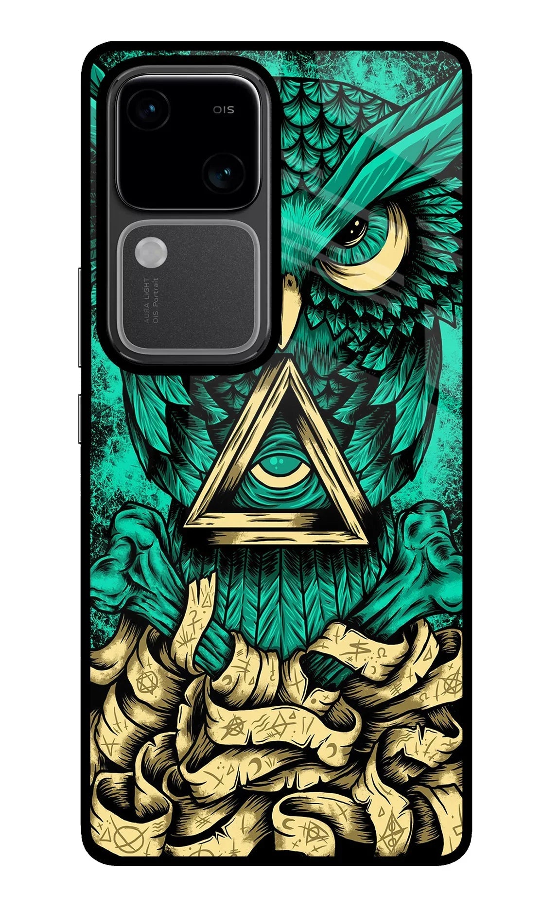 Green Owl Vivo V30 5G Back Cover