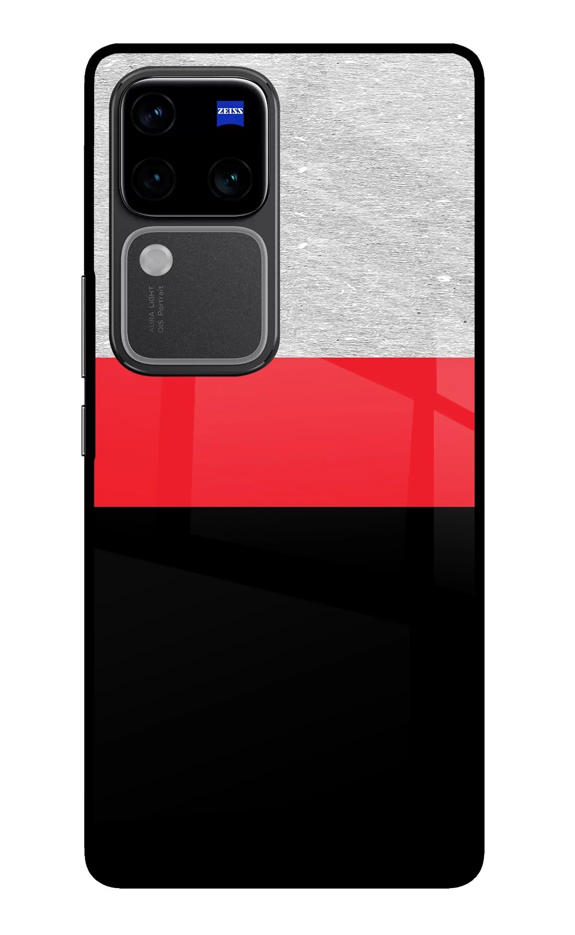 Tri Color Pattern Vivo V30 Pro 5G Back Cover