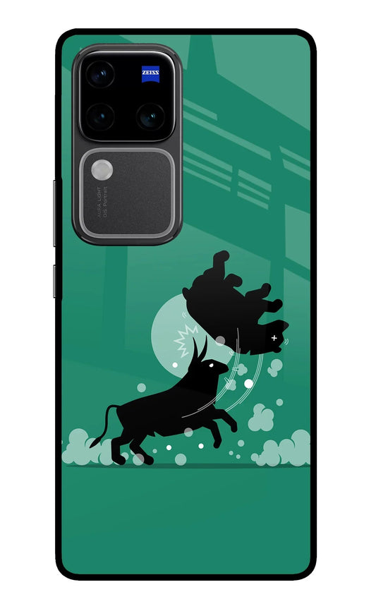 Bull Conqueror Vivo V30 Pro 5G Glass Case