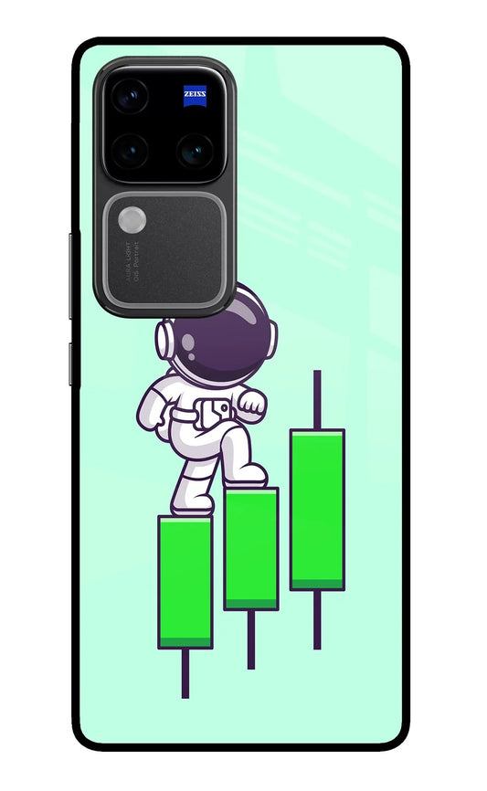 Astronaut Trader Vivo V30 Pro 5G Glass Case