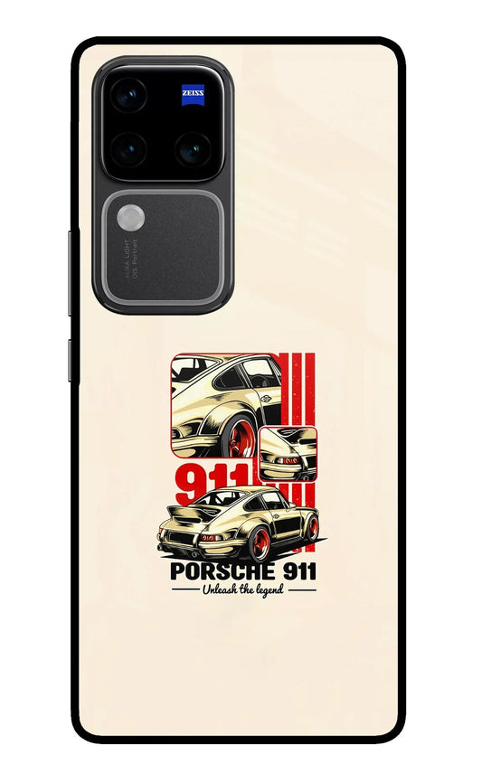 Classic Porsche 911 Vivo V30 Pro 5G Glass Case