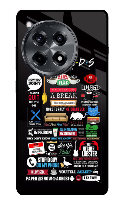 FRIENDS OnePlus 12R Back Cover