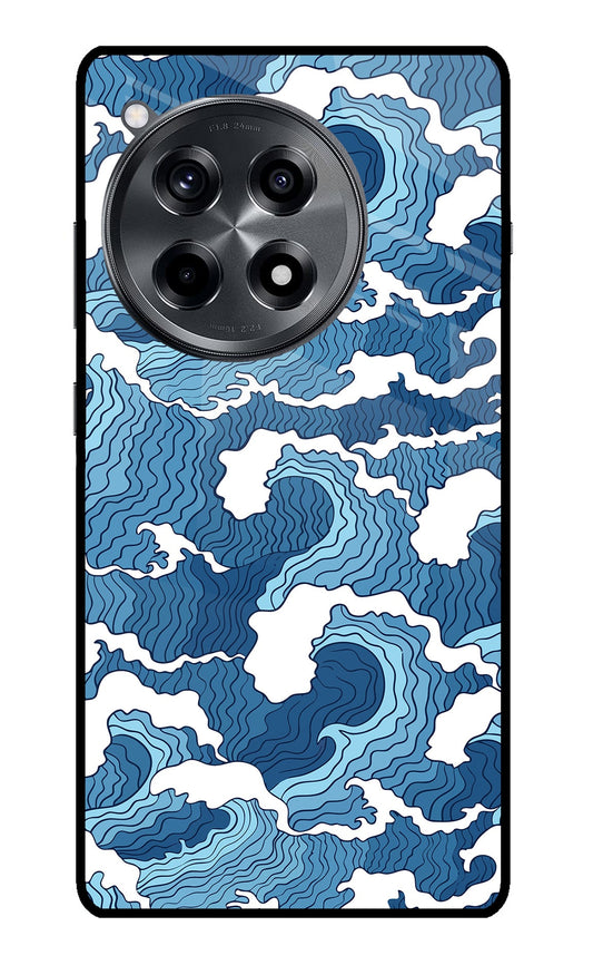 Blue Waves OnePlus 12R Back Cover