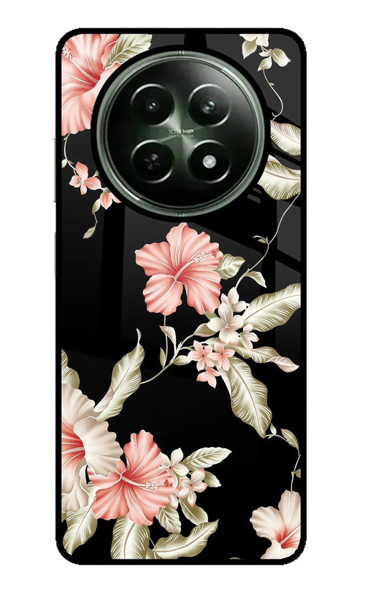 Flowers Realme 12 5G Glass Case