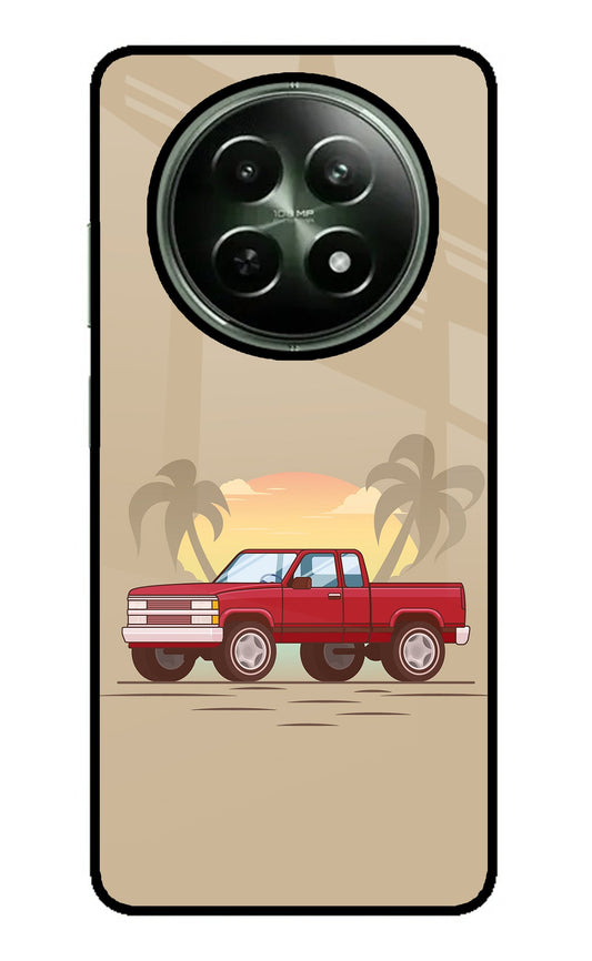 Desert Classic Drive Realme 12 5G Glass Case