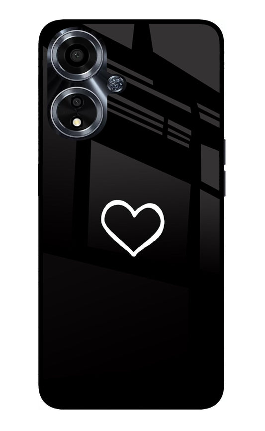 Heart Oppo A59 5G Back Cover