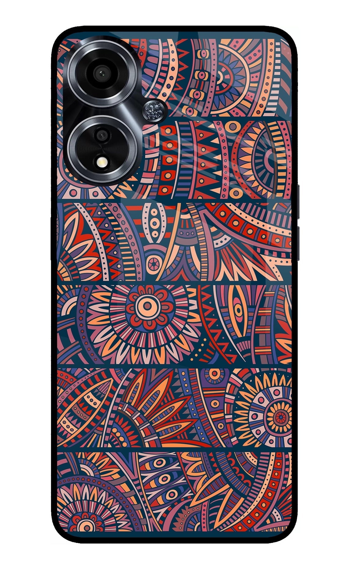 African Culture Design Oppo A59 5G Back Cover