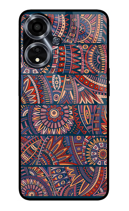 African Culture Design Oppo A59 5G Back Cover