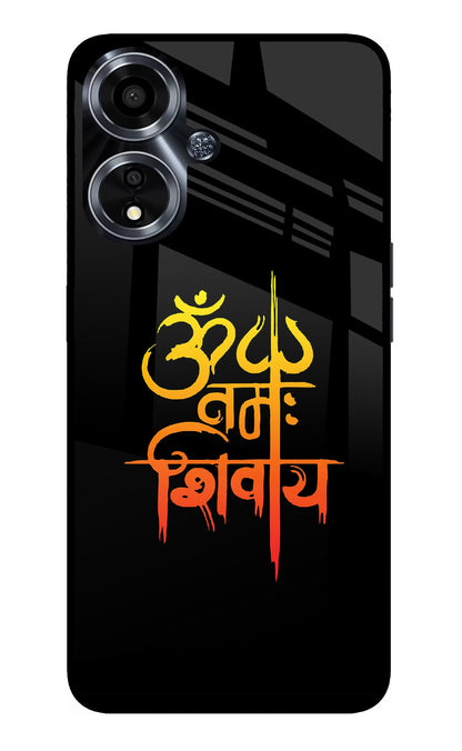 Om Namah Shivay Oppo A59 5G Back Cover