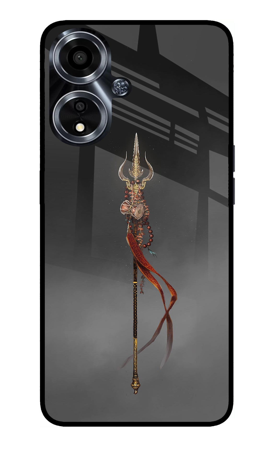Shiv Trishul Oppo A59 5G Glass Case