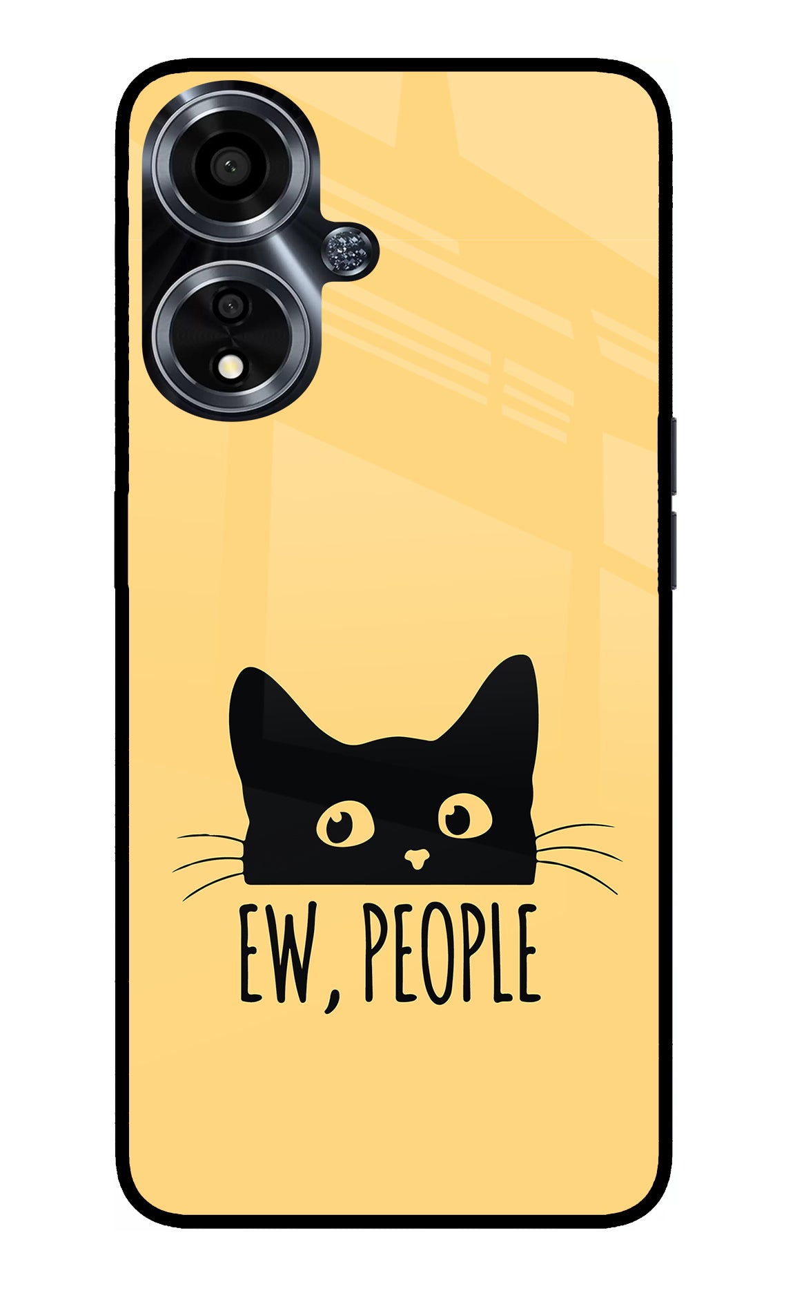 Ew People Catitude Oppo A59 5G Back Cover