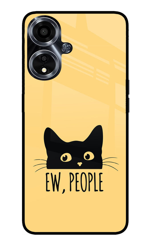 Ew People Catitude Oppo A59 5G Back Cover
