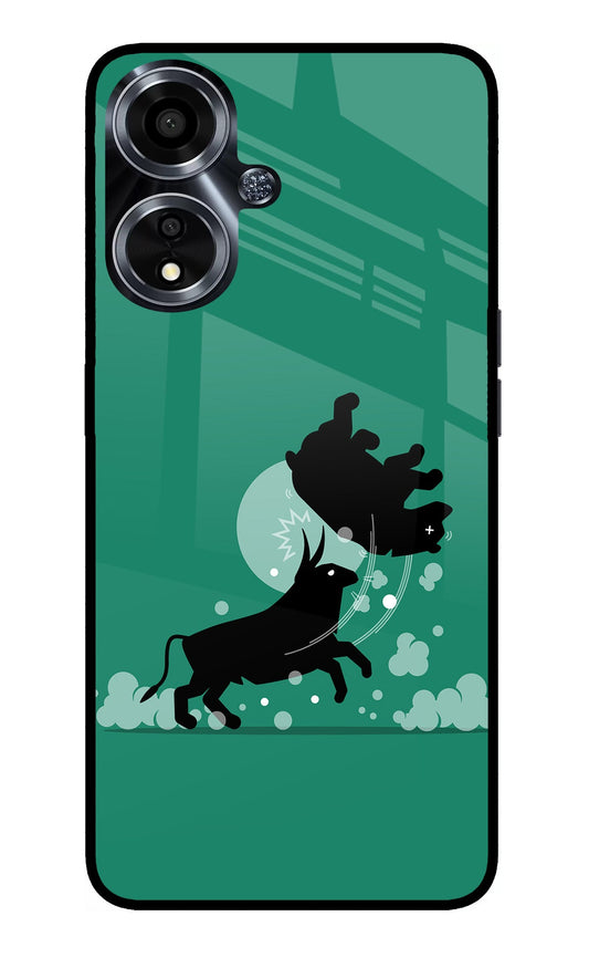 Bull Conqueror Oppo A59 5G Glass Case