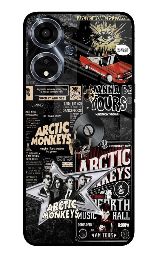 Arctic Monkeys Oppo A59 5G Glass Case