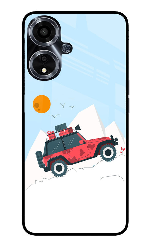 Mountain Trail Beast Oppo A59 5G Glass Case