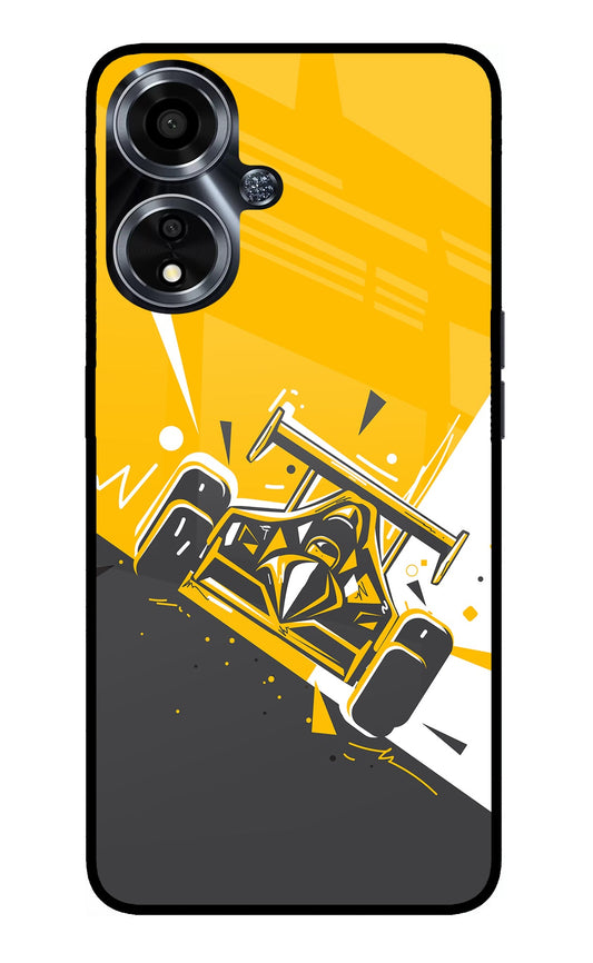 Track King Oppo A59 5G Glass Case