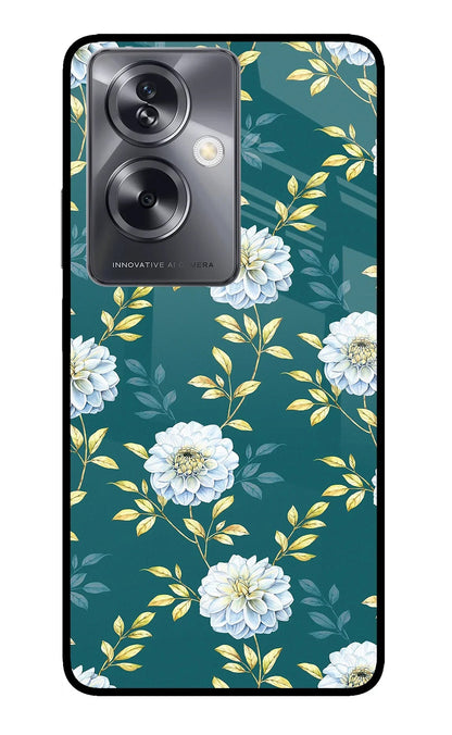 Flowers Oppo A79 5G Back Cover