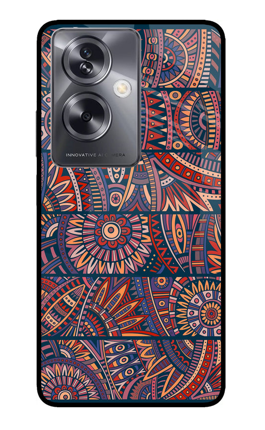 African Culture Design Oppo A79 5G Glass Case