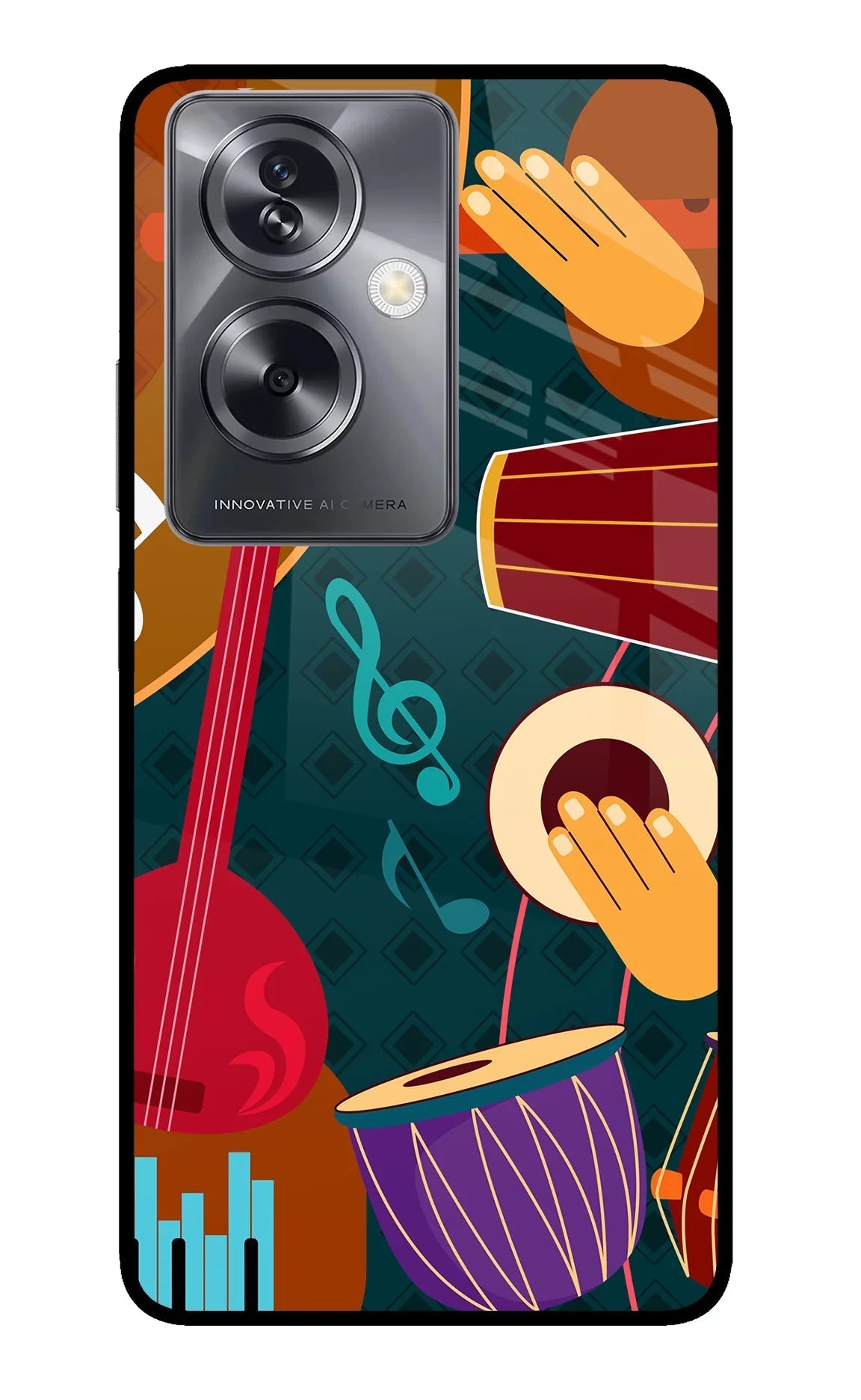 Music Instrument Oppo A79 5G Back Cover