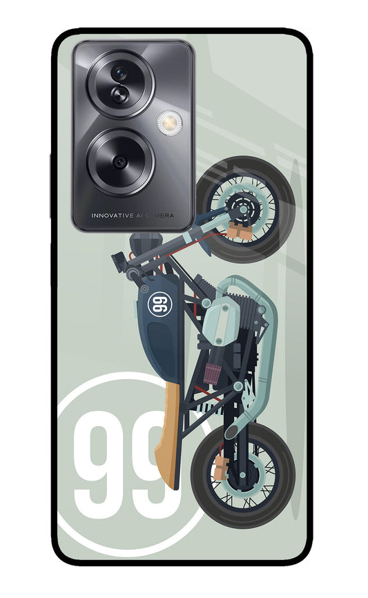 Classic Cafe Racer 99 Oppo A79 5G Glass Case