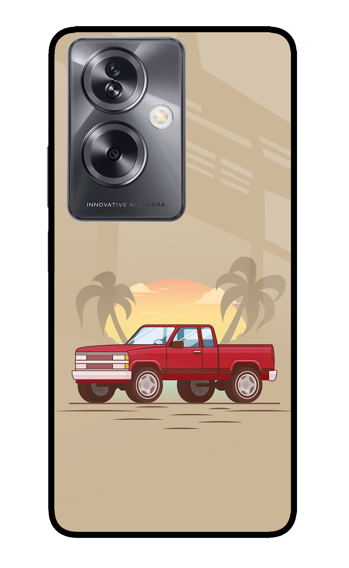 Desert Classic Drive Oppo A79 5G Glass Case