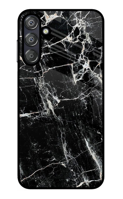 Black Marble Texture Samsung F15 5G Back Cover