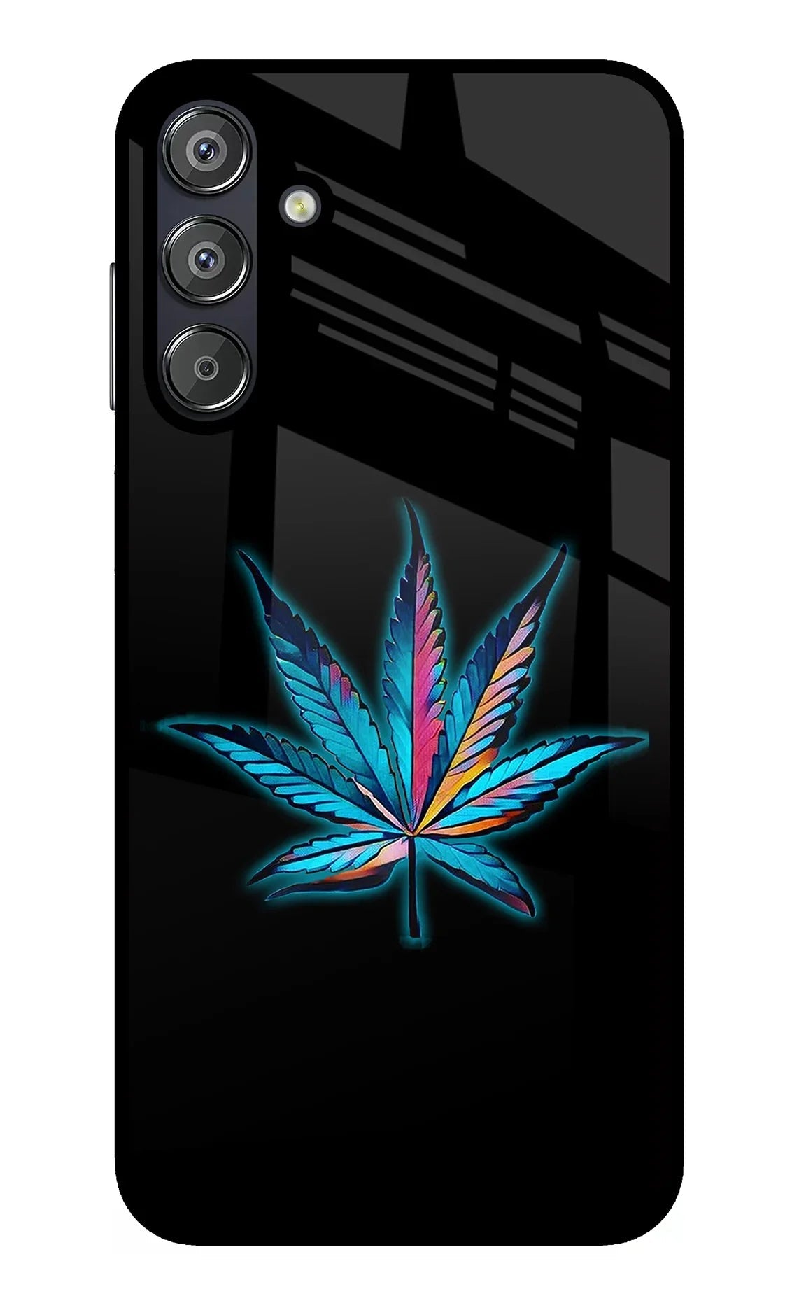 Weed Samsung F15 5G Glass Case