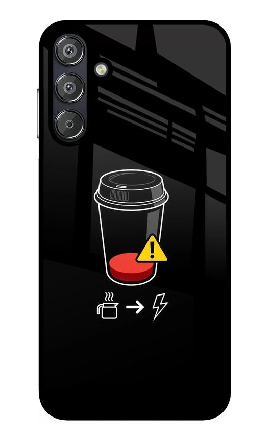 Coffee Samsung F15 5G Glass Case