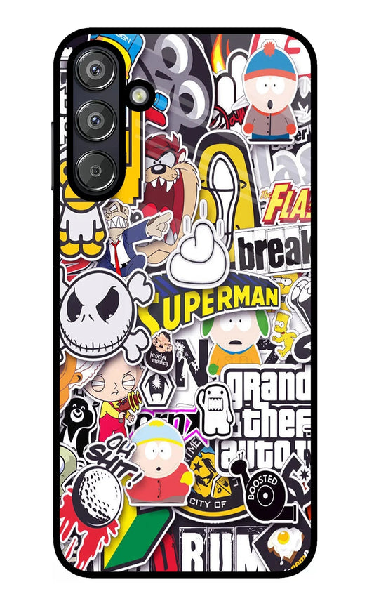 Sticker Bomb Samsung F15 5G Back Cover
