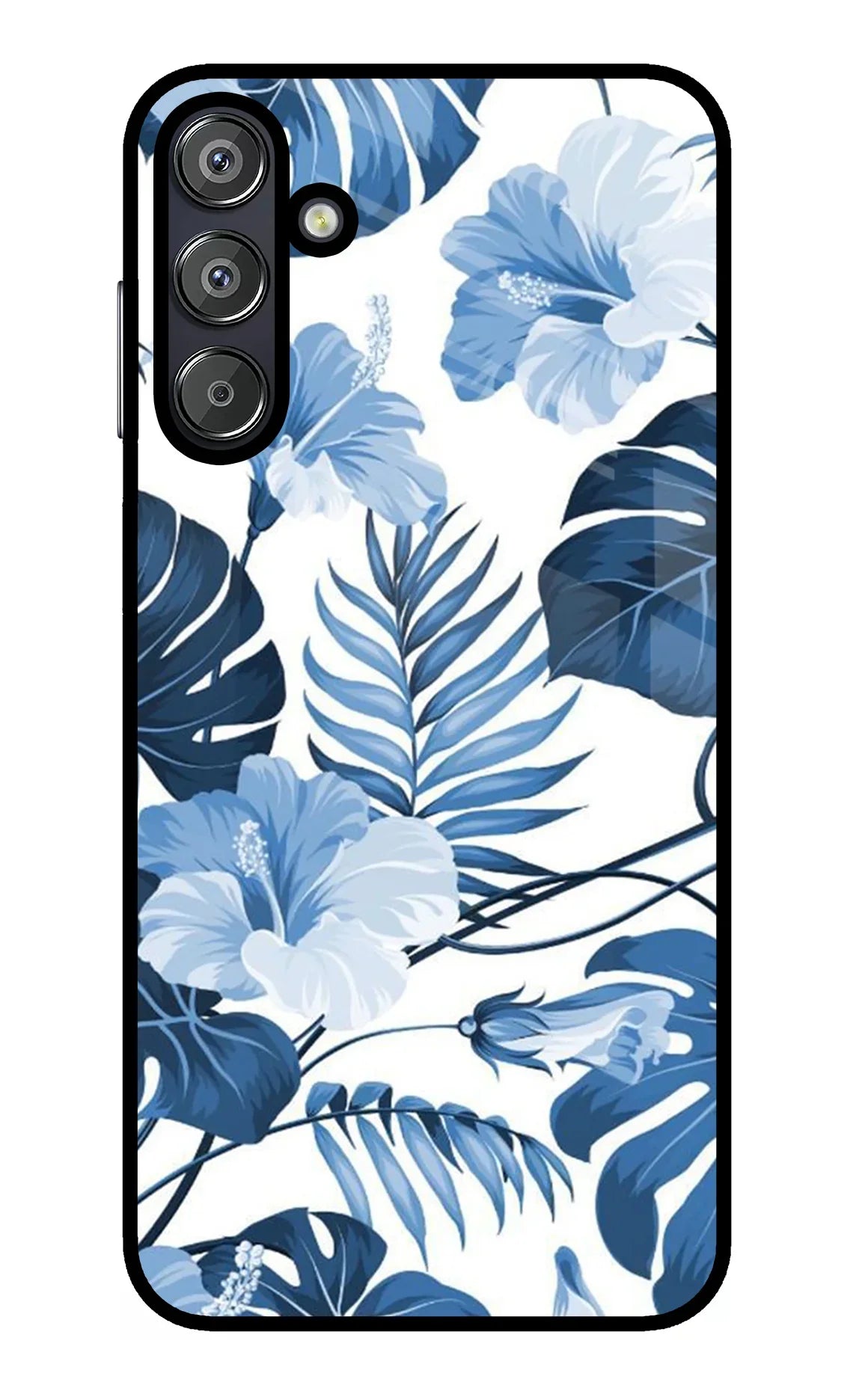 Fabric Art Samsung F15 5G Glass Case