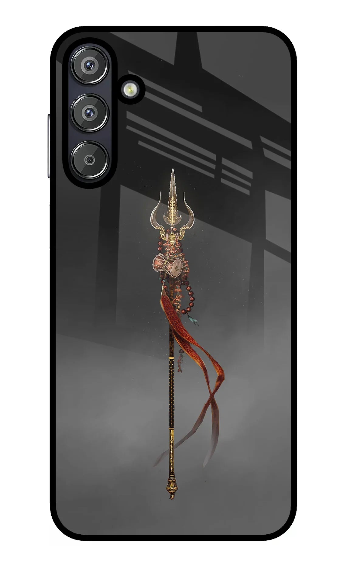 Shiv Trishul Samsung F15 5G Glass Case