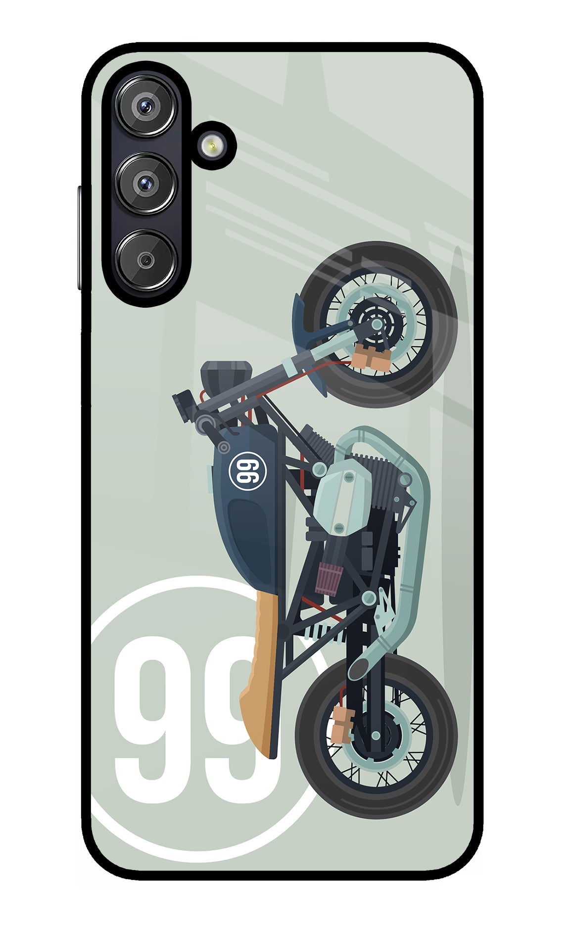 Classic Cafe Racer 99 Samsung F15 5G Back Cover