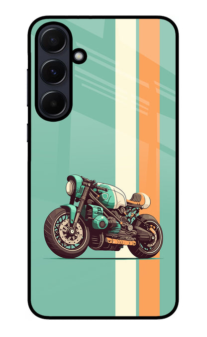 Striped Moto Drift Samsung A55 5G Back Cover