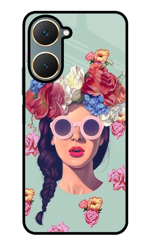 Pretty Girl Vivo Y18/Y18e Back Cover