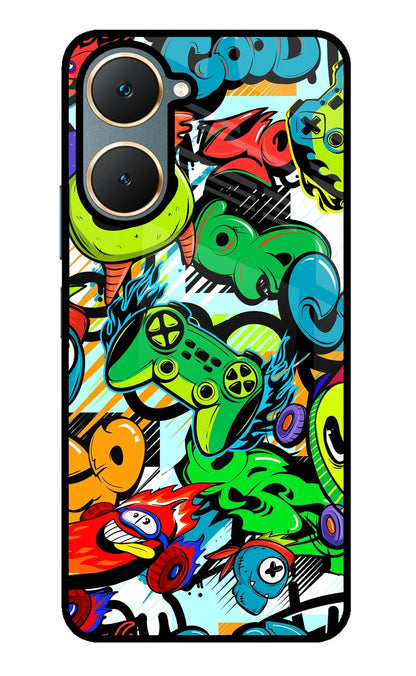 Game Doodle Vivo Y18/Y18e Back Cover
