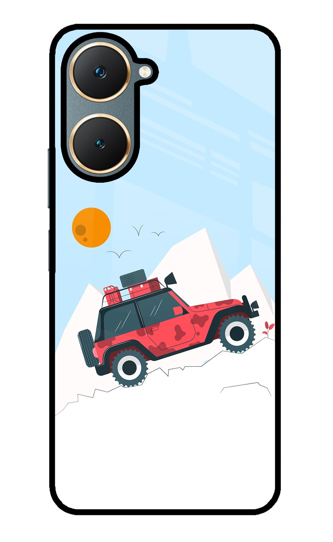 Mountain Trail Beast Vivo Y18/Y18e Back Cover