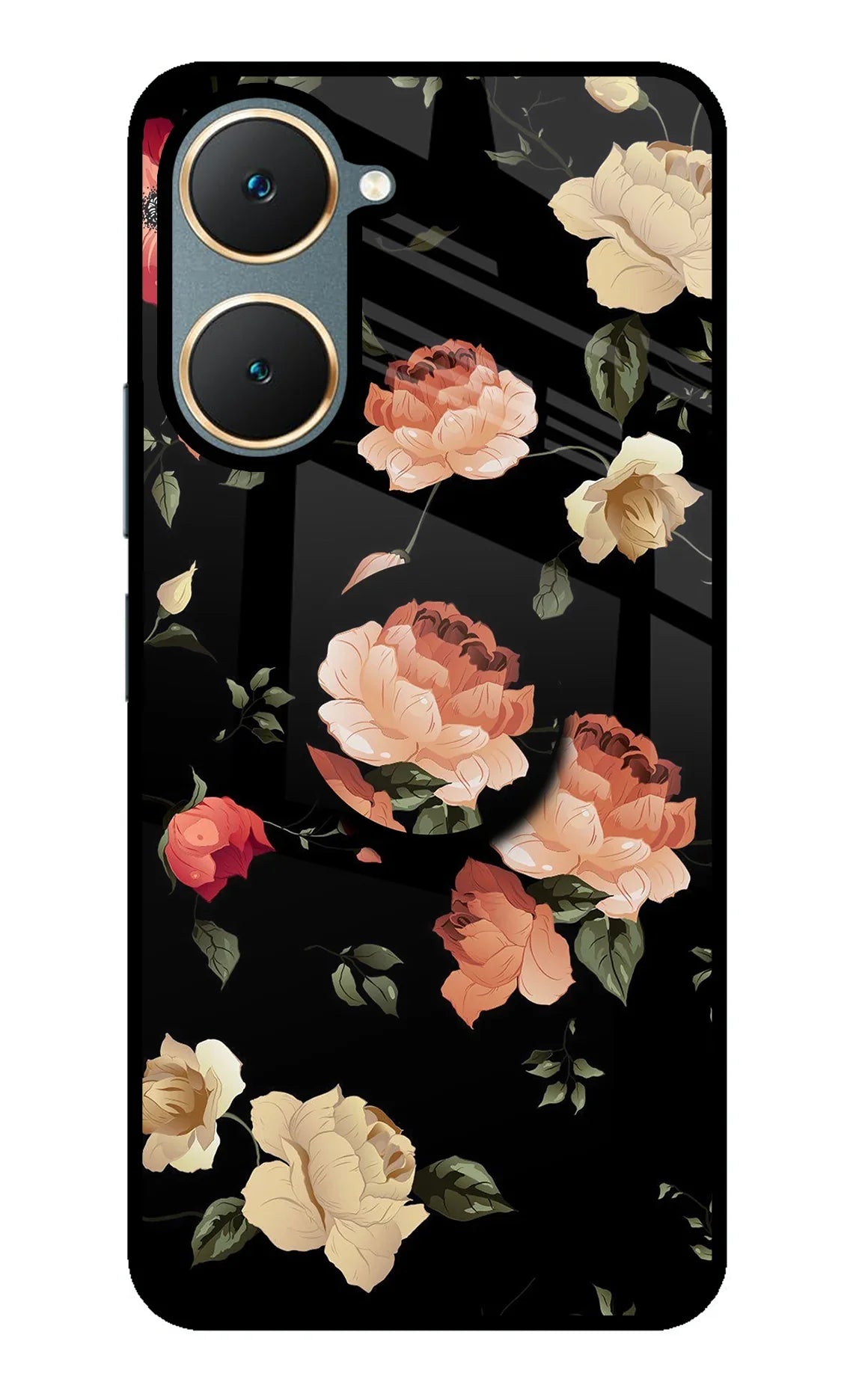 Flowers Vivo Y18/Y18e Pop Case