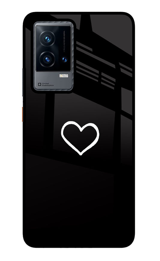 Heart iQOO 9 5G Back Cover