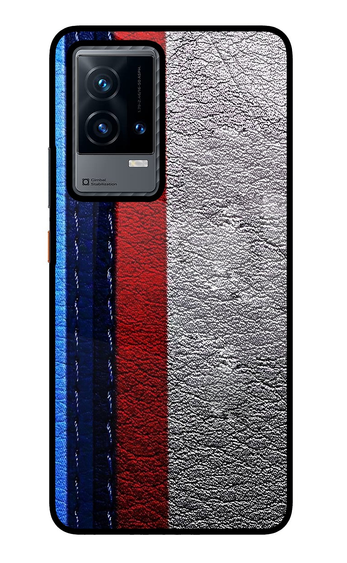 BMW Stripes iQOO 9 5G Back Cover