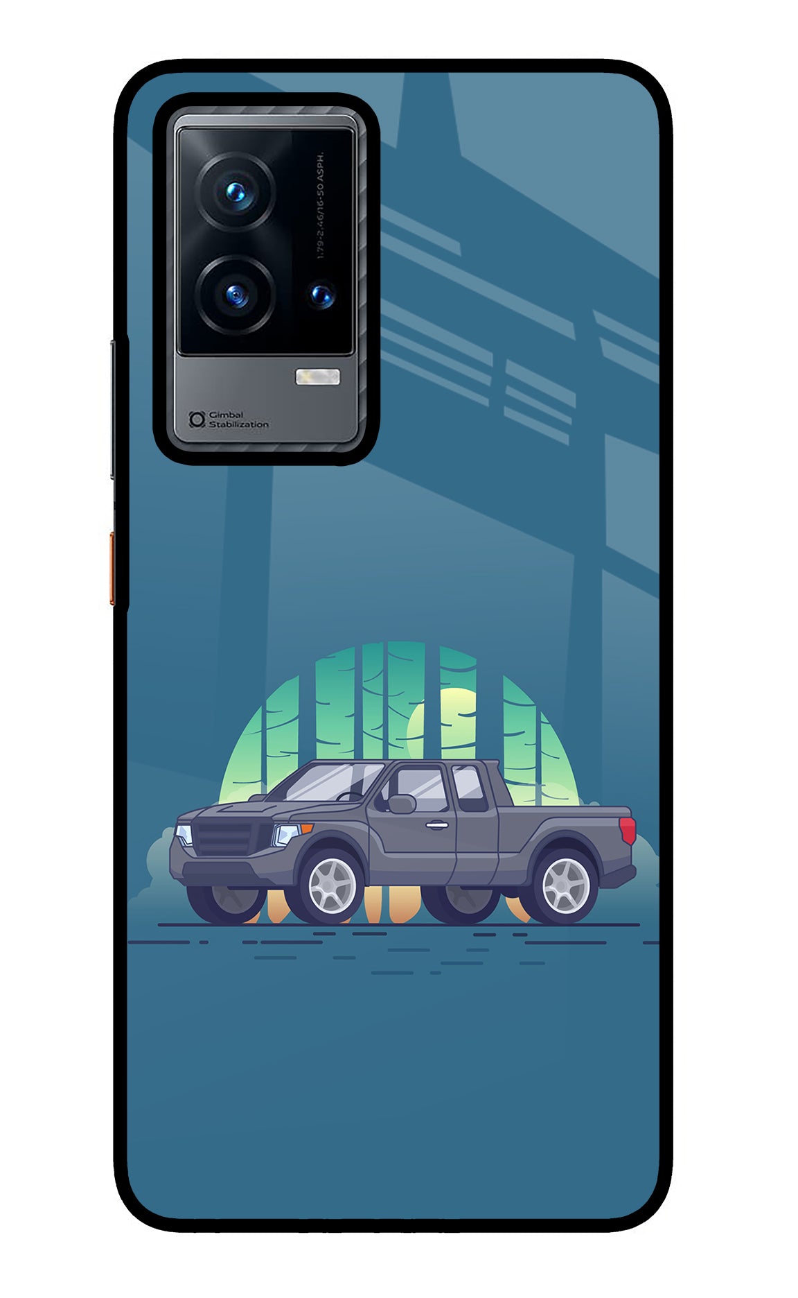 Retro Garage Vibe iQOO 9 5G Back Cover