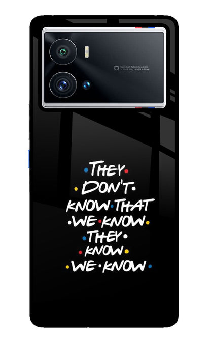 FRIENDS Dialogue iQOO 9 Pro 5G Back Cover