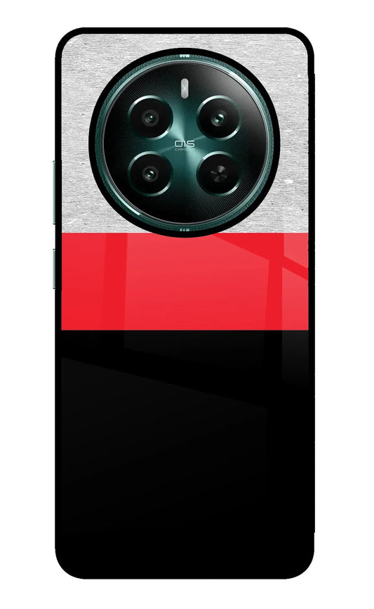 Tri Color Pattern Realme Narzo 70 5G/70 Pro 5G Glass Case