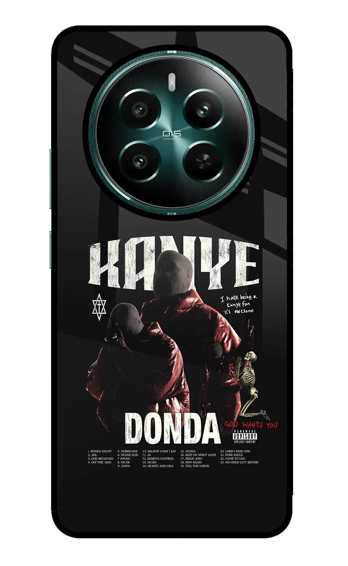Donda Kanye West Realme Narzo 70 5G/70 Pro 5G Glass Case